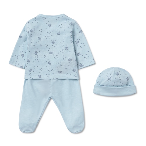 Light blue Tender newborn baby set