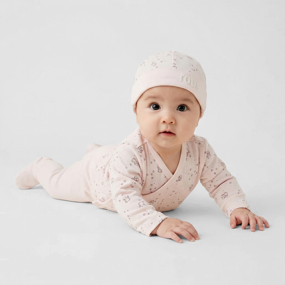 Conjunto de primeira roupa Tender rosa