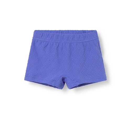 Blue Logo baby boy boxer swim shorts