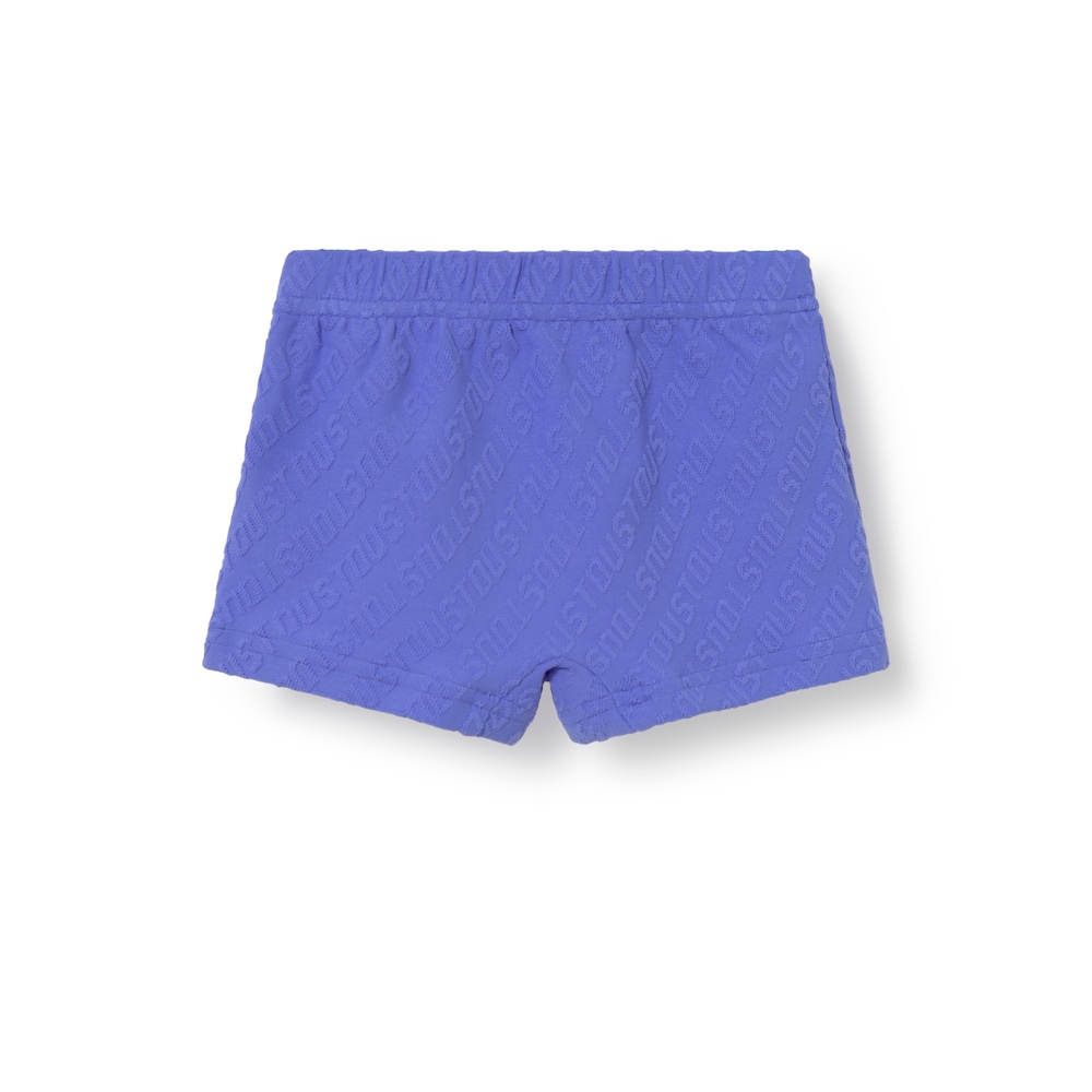 Blue Logo baby boy boxer swim shorts