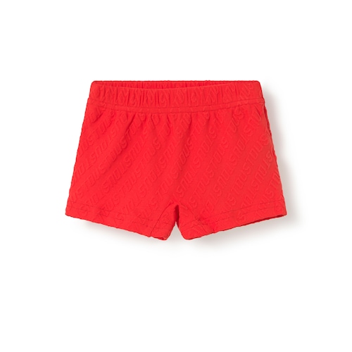 Blue Logo baby boy boxer swim shorts