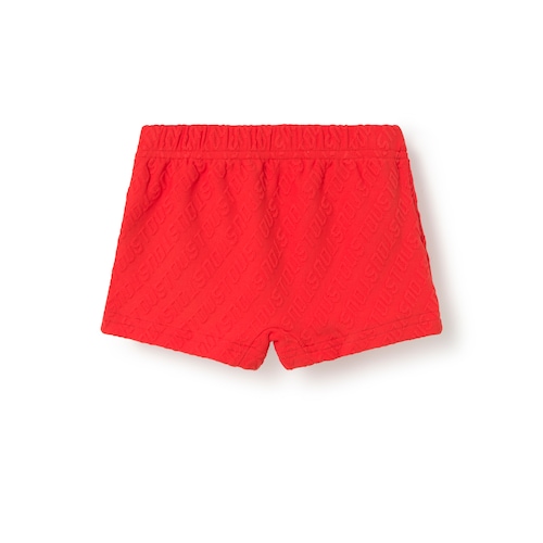 Blue Logo baby boy boxer swim shorts