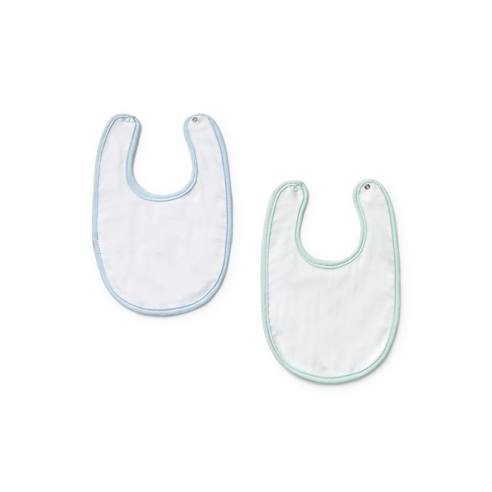 Conjunto de babetes de beb&eacute; HFluffy azul-celeste