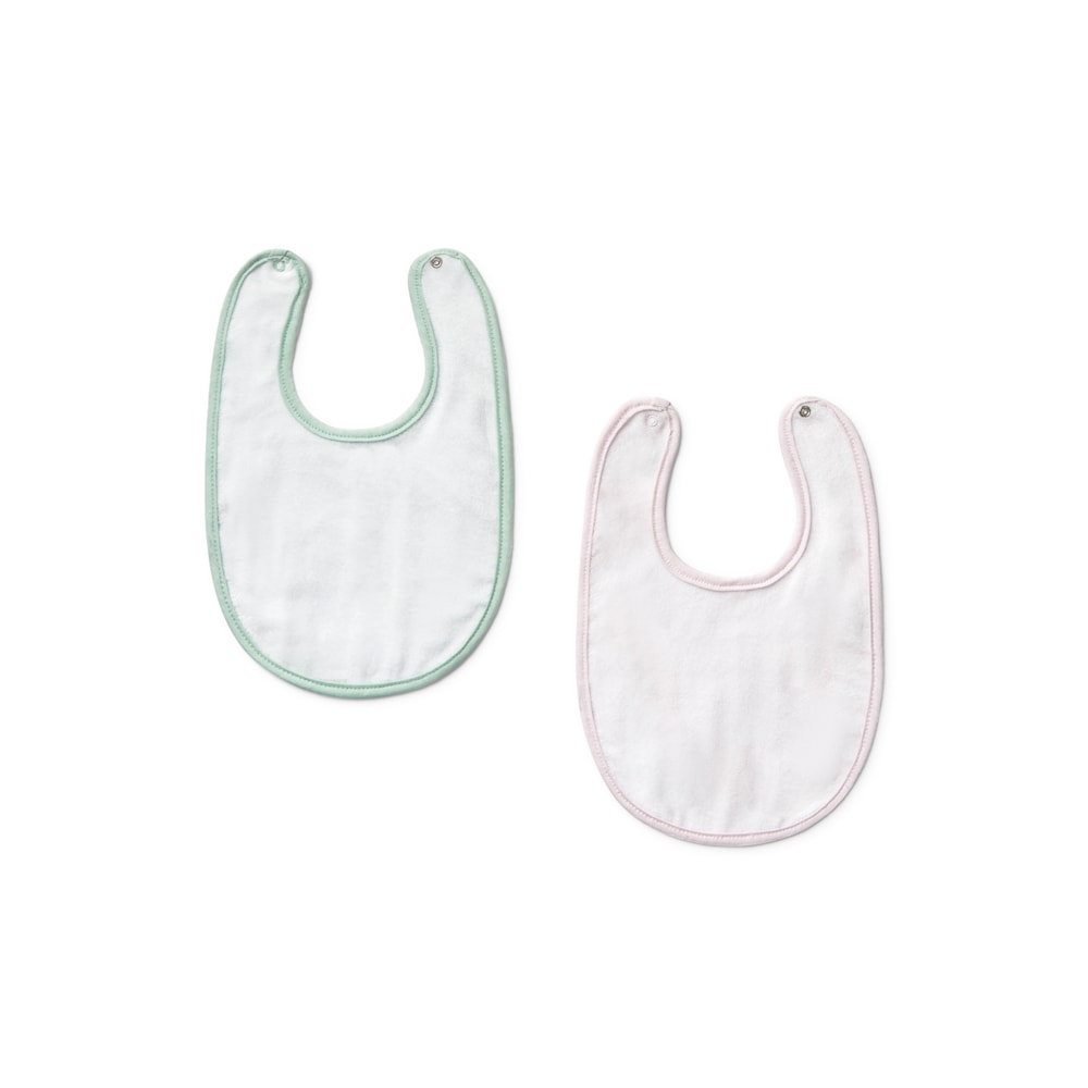 Conjunto de babetes de beb&eacute; HFluffy rosa