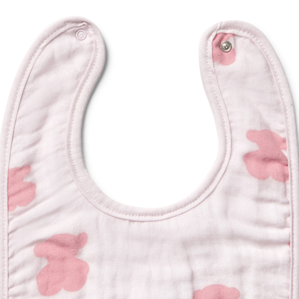Conjunto de babetes de beb&eacute; HFluffy rosa