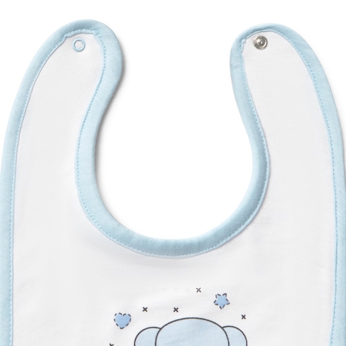 Light blue Tender baby bib set
