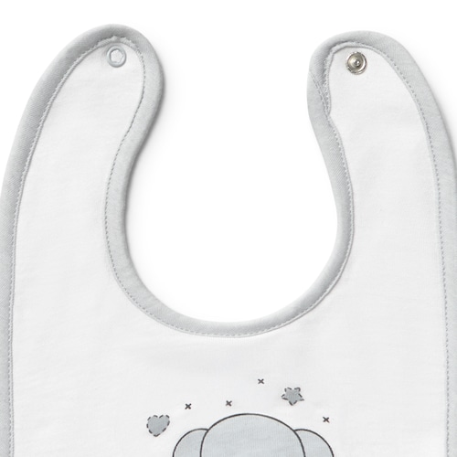 Grey Tender baby bib set