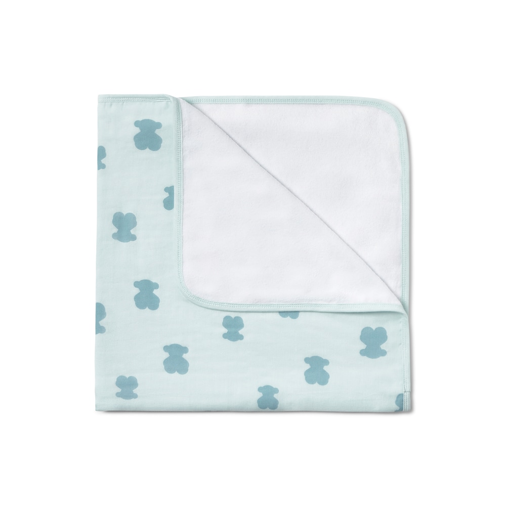 Manta de aconchego de beb&eacute; Fluffy bruma
