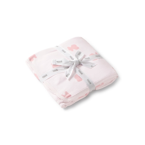 Pink Fluffy baby swaddle