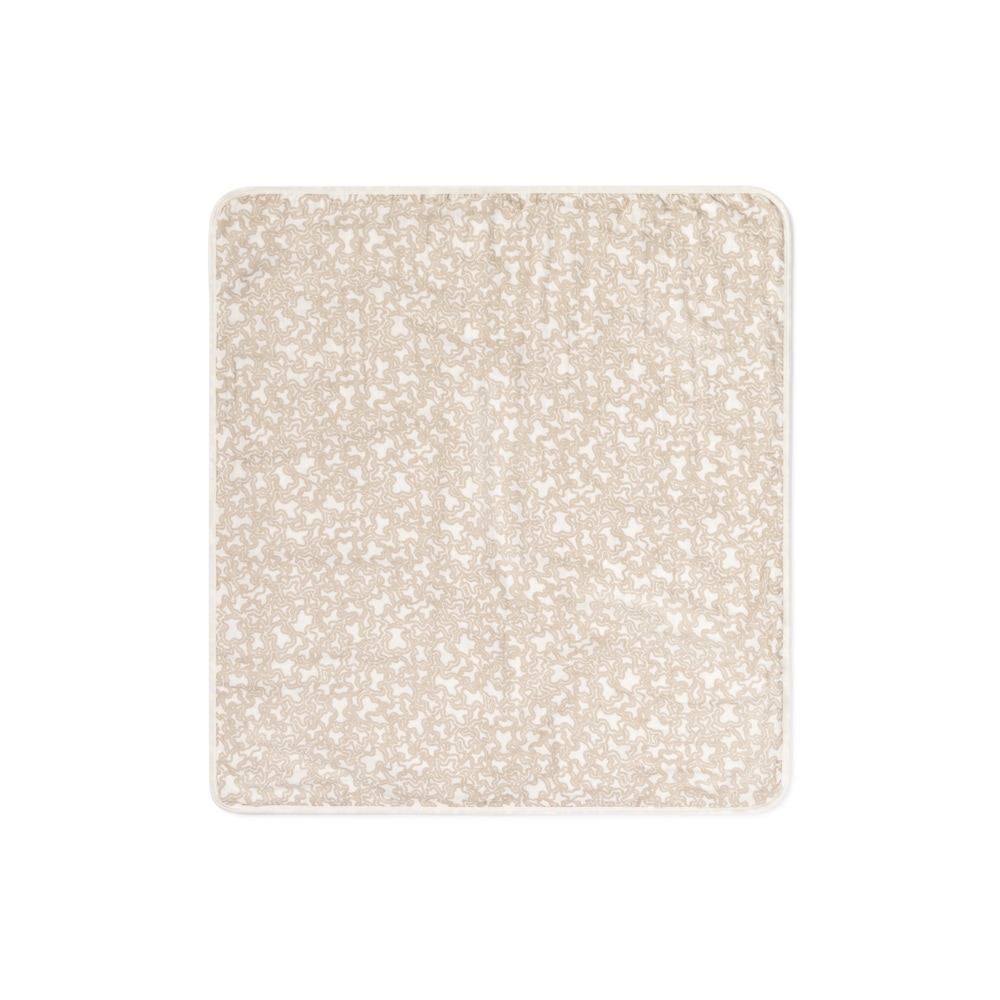 Manta de aconchego para beb&eacute; Kaos bege