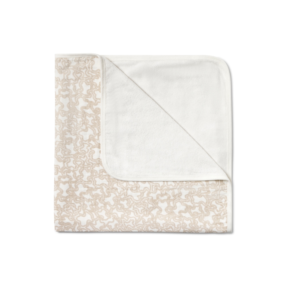 Manta de aconchego para beb&eacute; Kaos bege