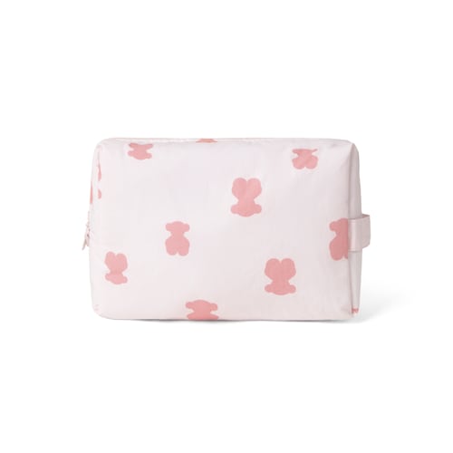 Pink HFluffy toiletry bag