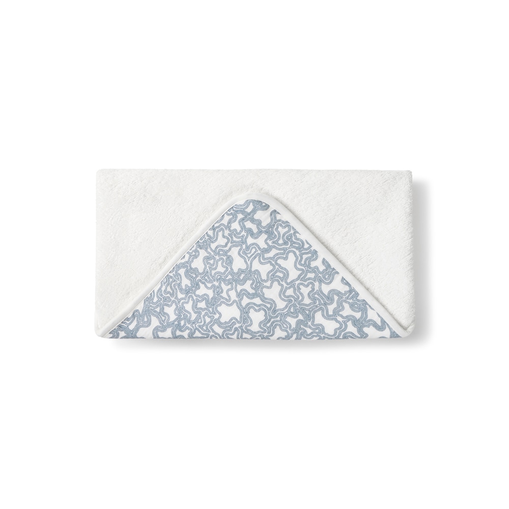 Capa de banho de beb&eacute; Kaos azul