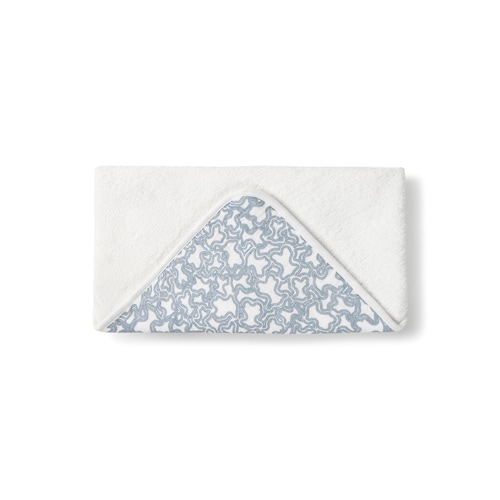 Blue Kaos baby hooded bath towel