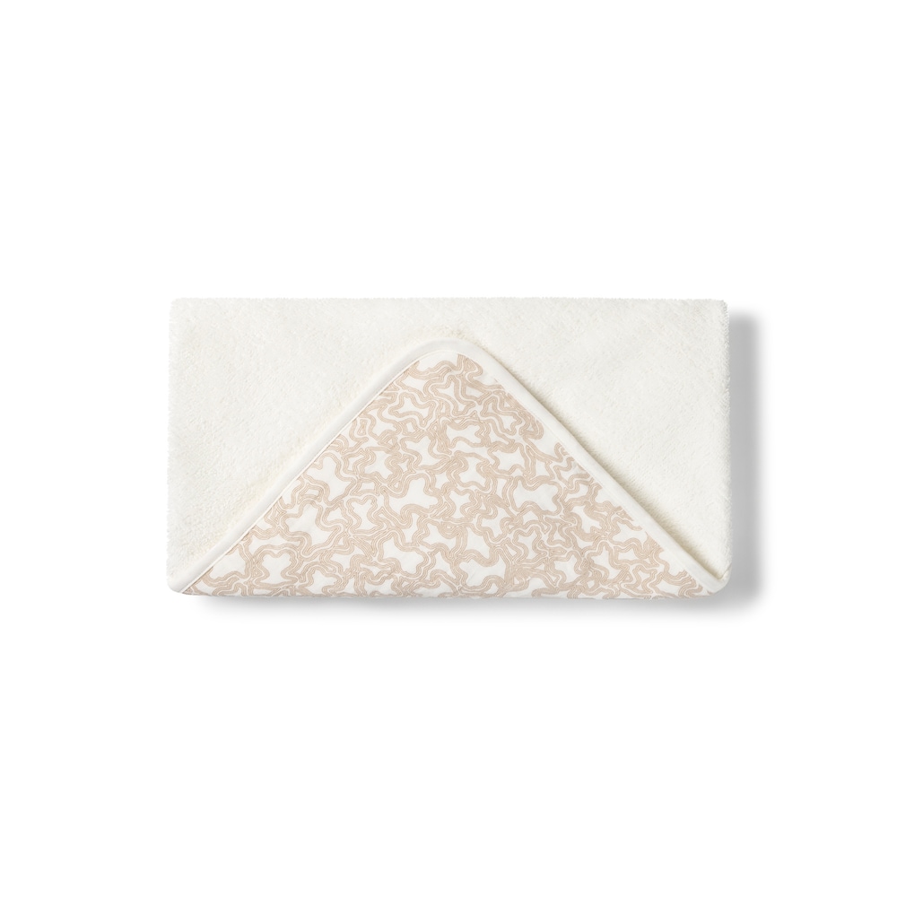 Capa de banho de beb&eacute; Kaos bege