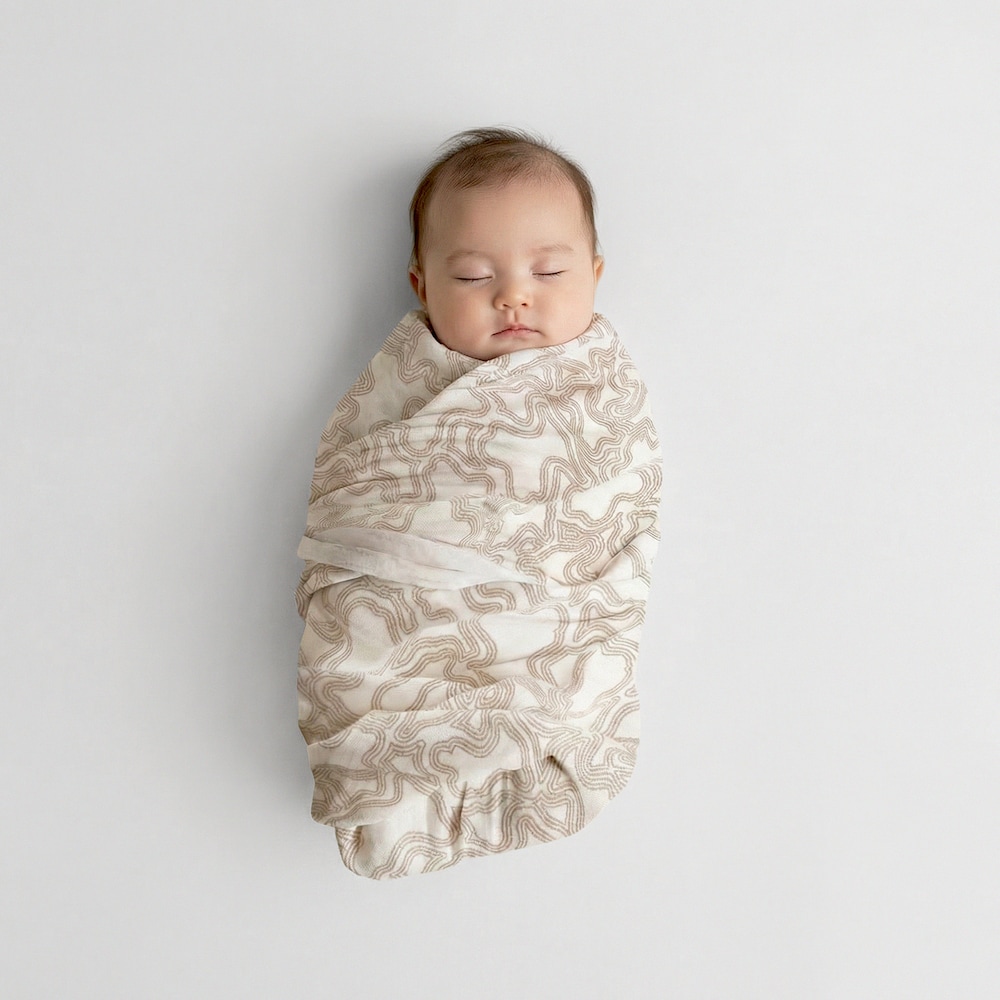 Musselina para beb&eacute; Muse bege