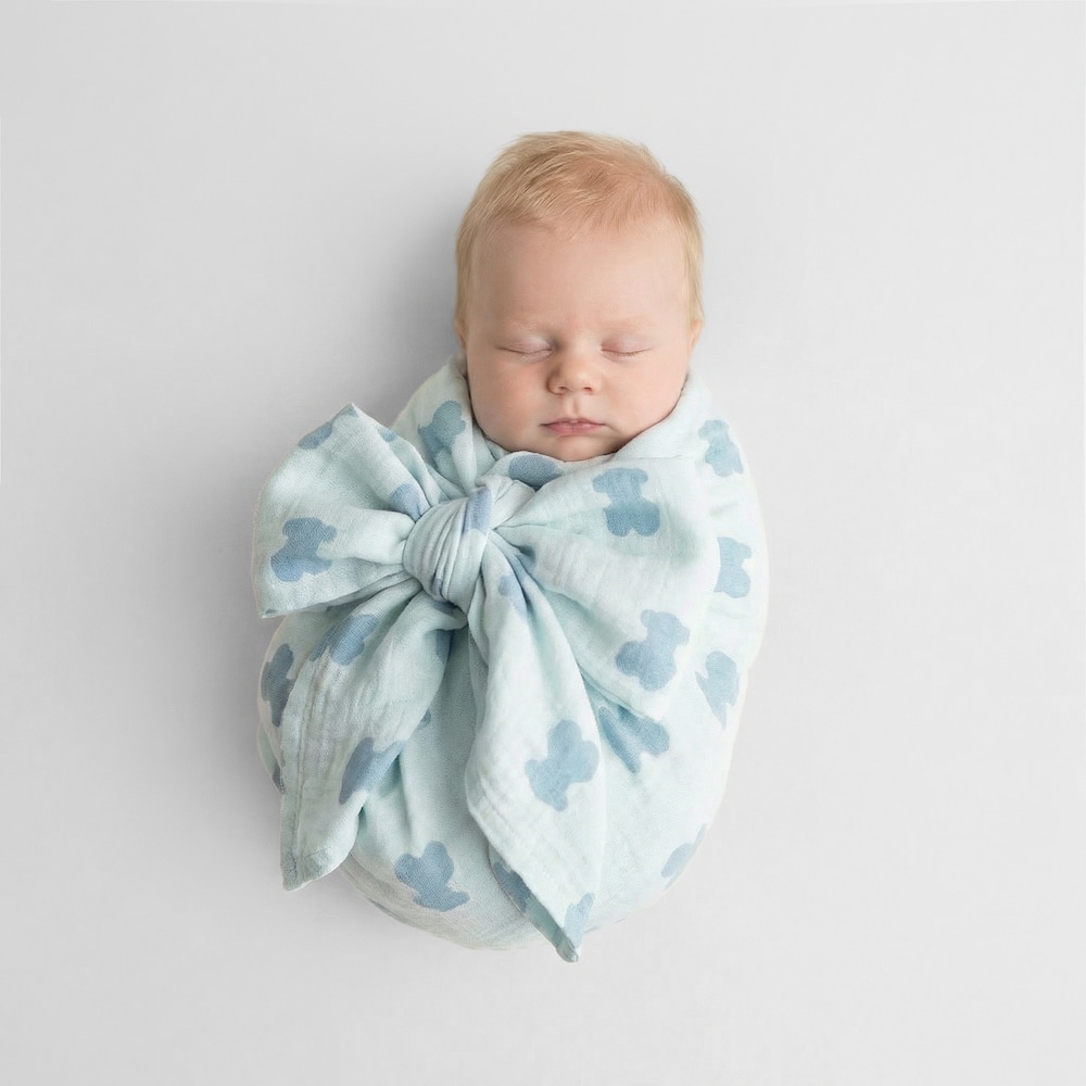 Musselina para beb&eacute; Muse verde