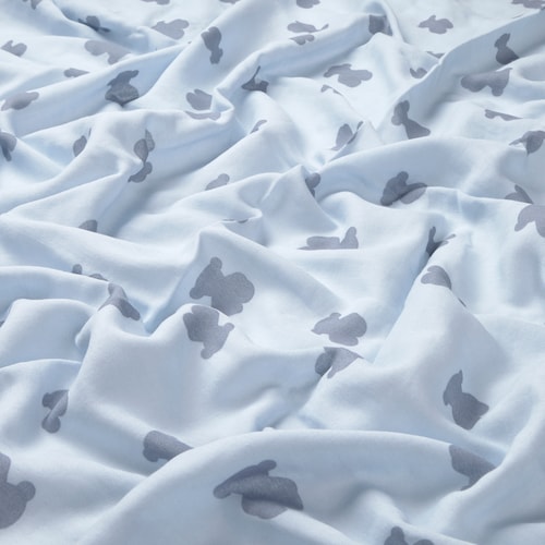 Muselina de beb&eacute; Muse azul celeste