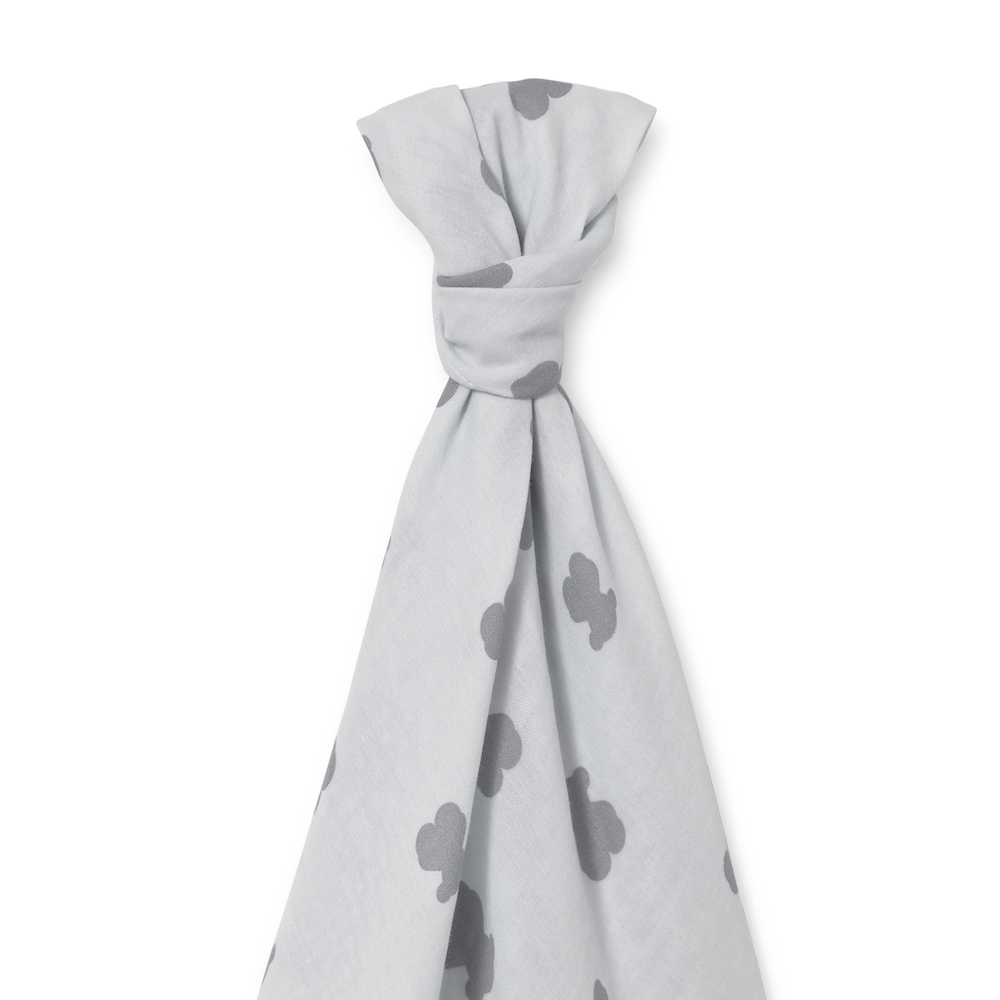 Grey Muse baby muslin