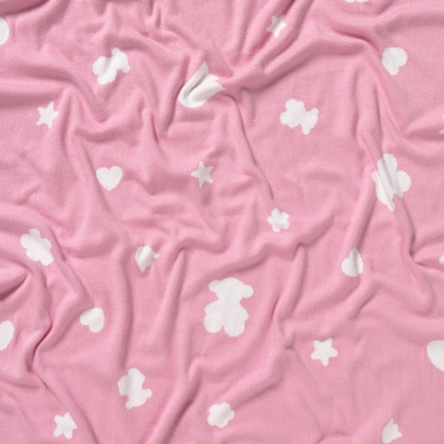 Grey Nilo reversible baby blanket