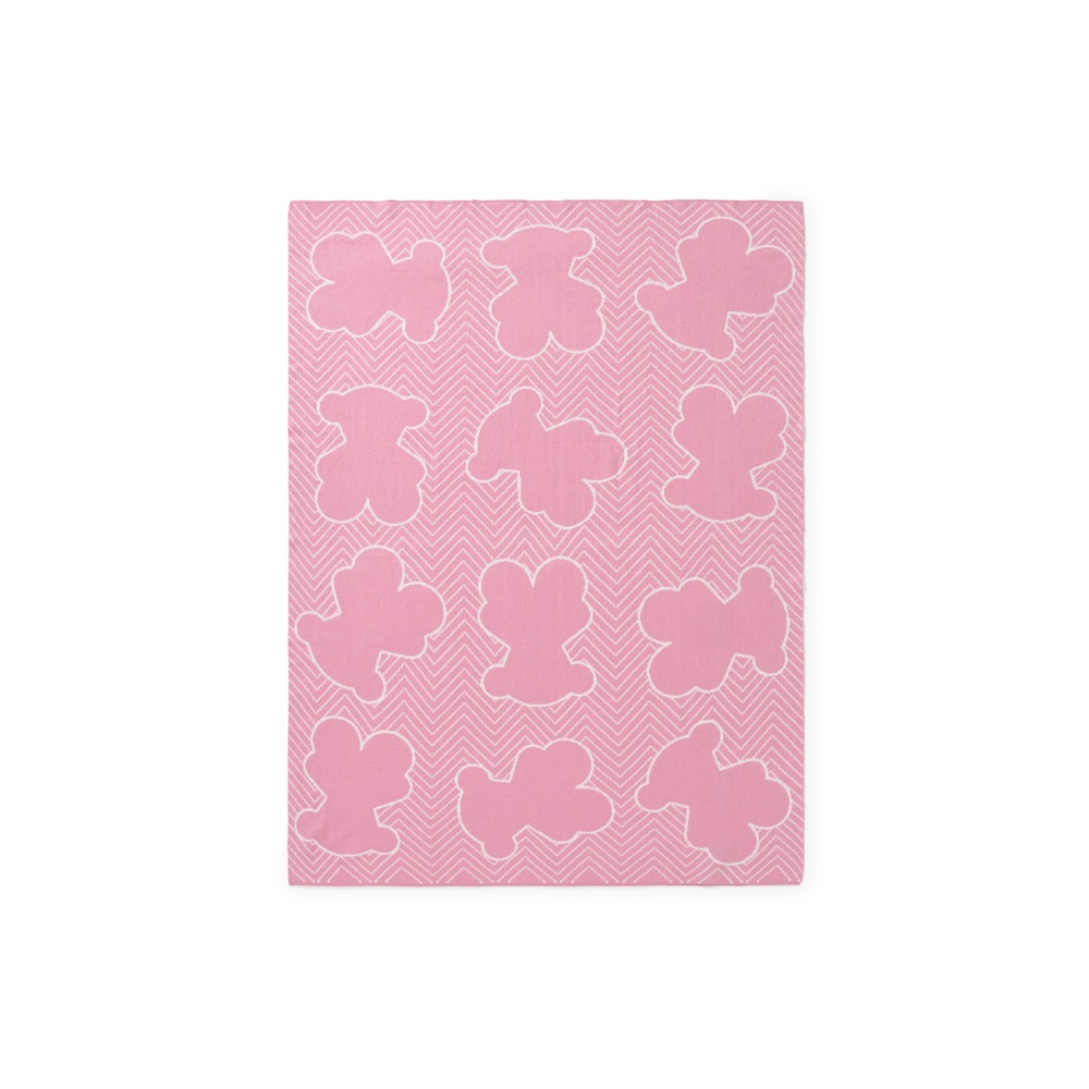 Pink Nilo reversible baby blanket
