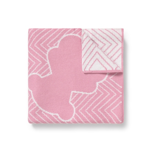 Pink Nilo reversible baby blanket