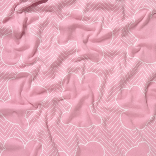 Pink Nilo reversible baby blanket