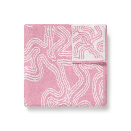 Manta de beb&eacute; reversible Nilo rosa