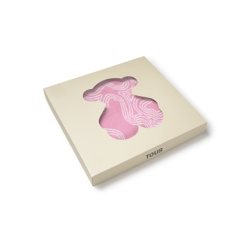 Manta de beb&eacute; reversible Nilo rosa