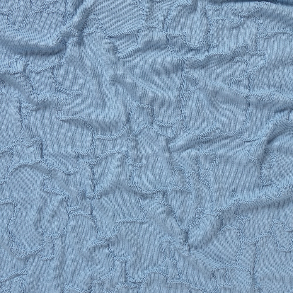 Light blue Nilo baby blanket