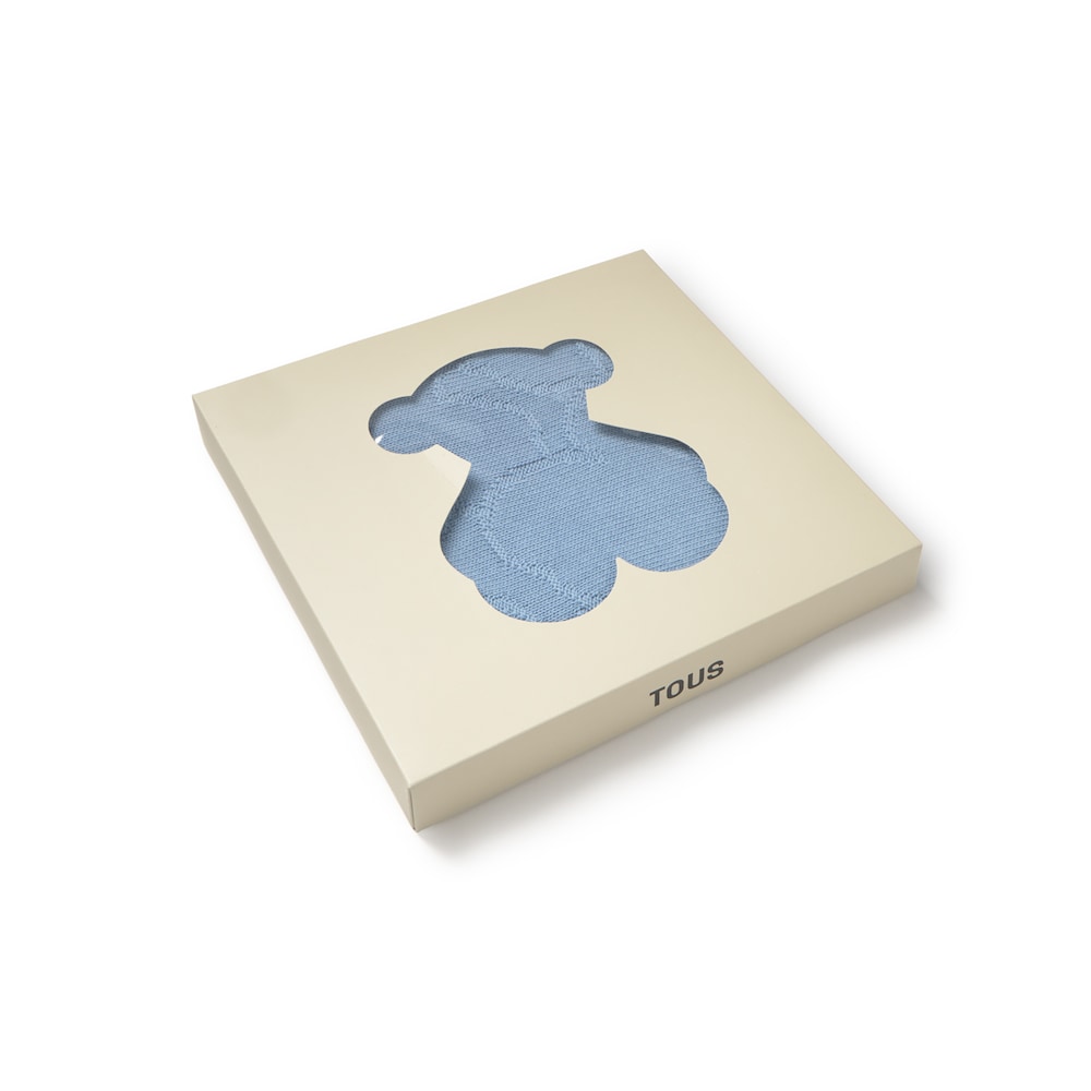 Light blue Nilo baby blanket