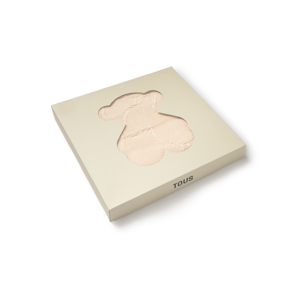 Manta de beb&eacute; Nilo bege