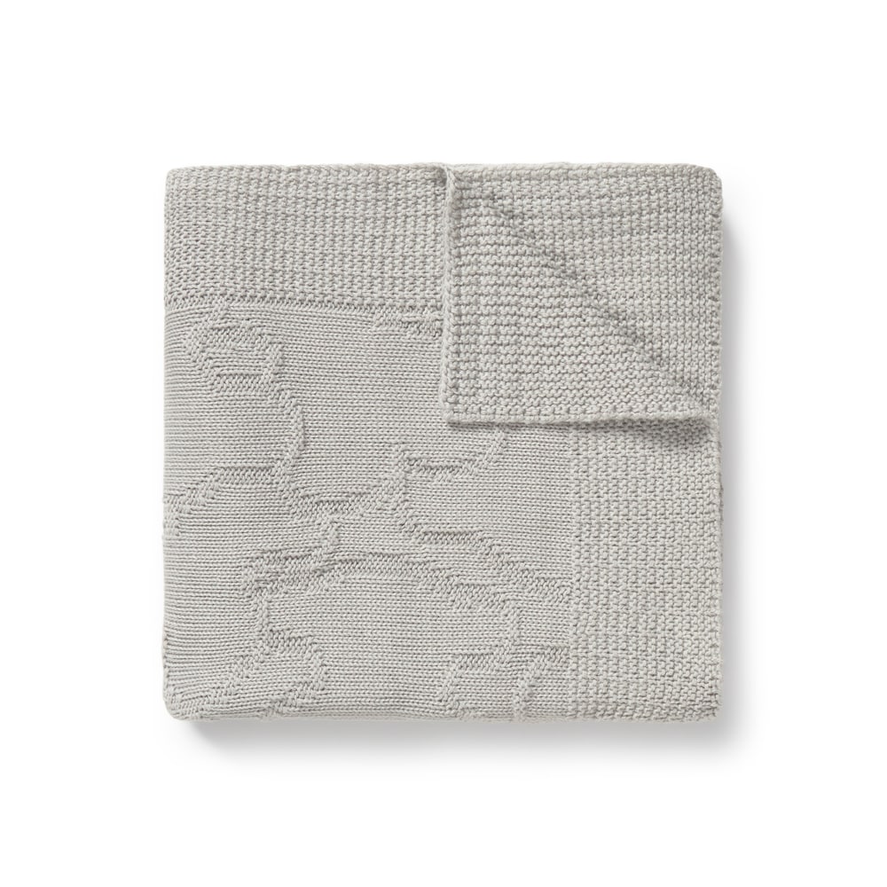 Grey Nilo baby blanket