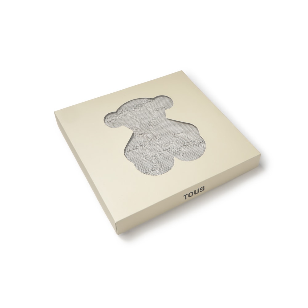 Grey Nilo baby blanket