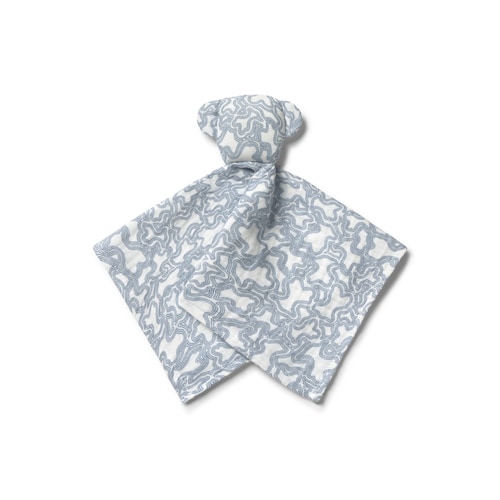 Blue Kaos baby comforter