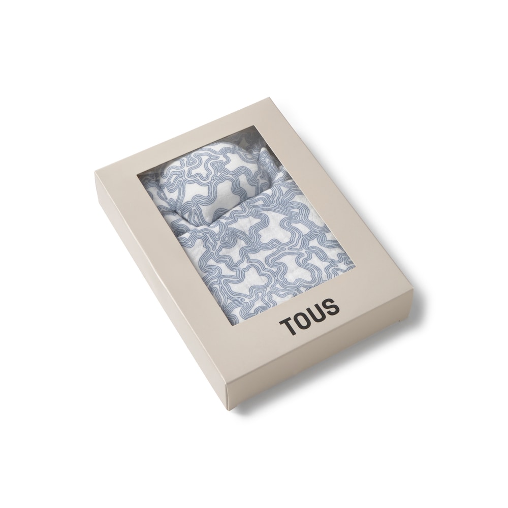 Doudou para beb&eacute; Kaos azul