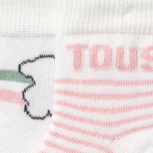 Pink SSocks pack of 2 baby socks