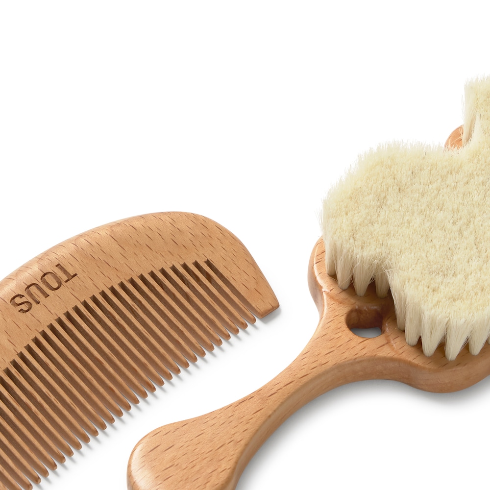 Beauty baby brush and comb set