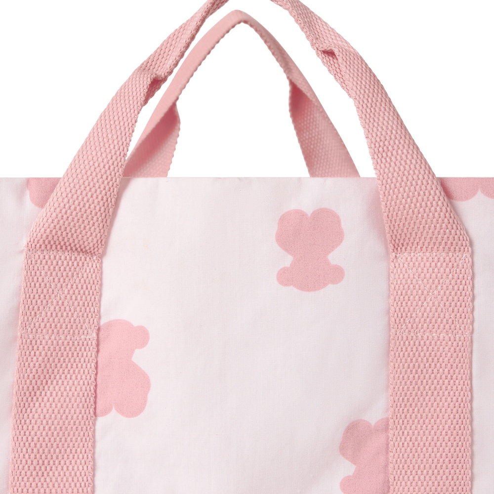 Organizador de mesa con asas HFluffy rosa