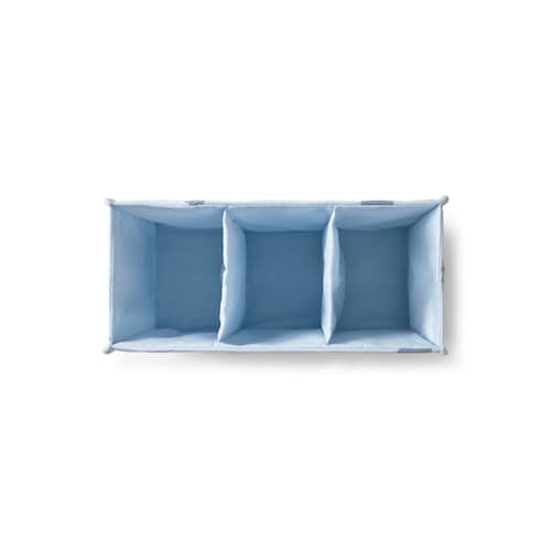 Light blue HFluffy baby table organiser