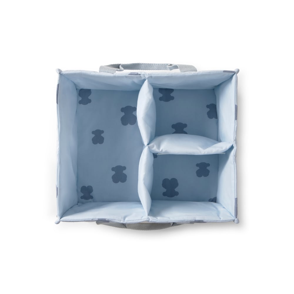 Organizador de mesa com al&ccedil;as HFluffy azul-celeste