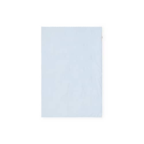 Light blue HFluffy baby cot bedspread