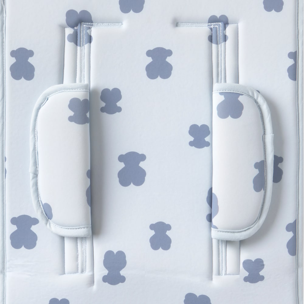 Light blue Seat pushchair liner