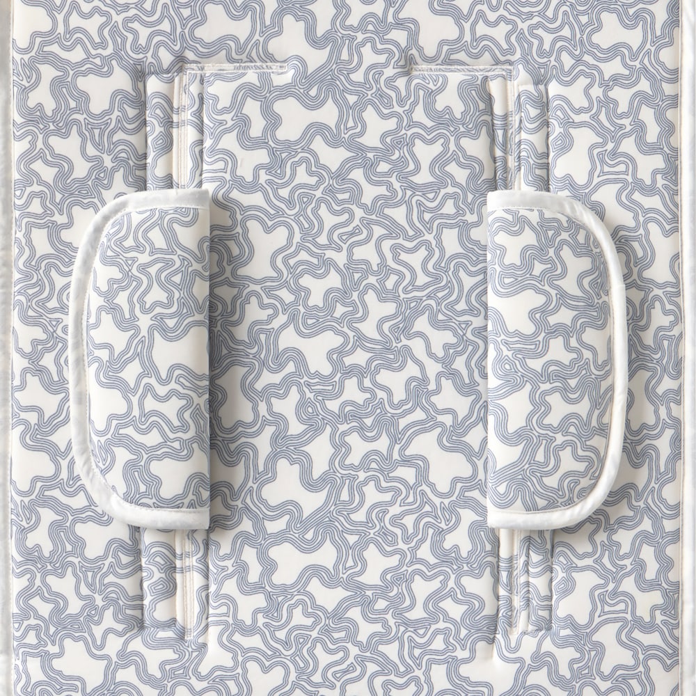 Blue Seat pushchair liner