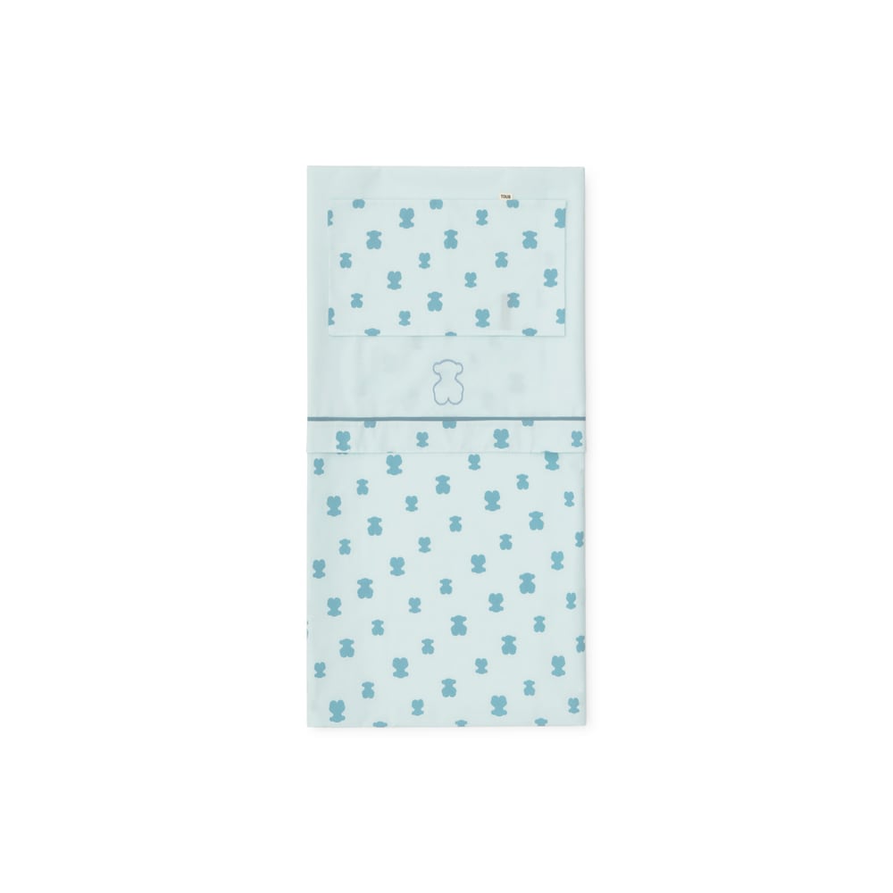 Jogo de len&ccedil;&oacute;is para ber&ccedil;o de beb&eacute; HFluffy bruma