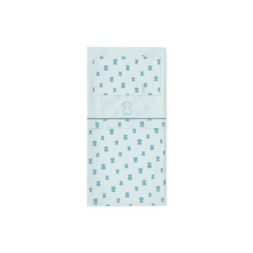 Mist HFluffy baby cot bed sheet set