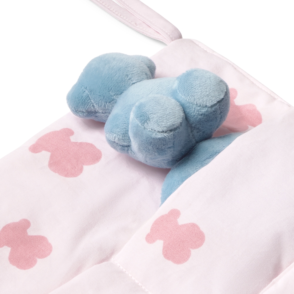 Organizador para ber&ccedil;o HFluffy rosa