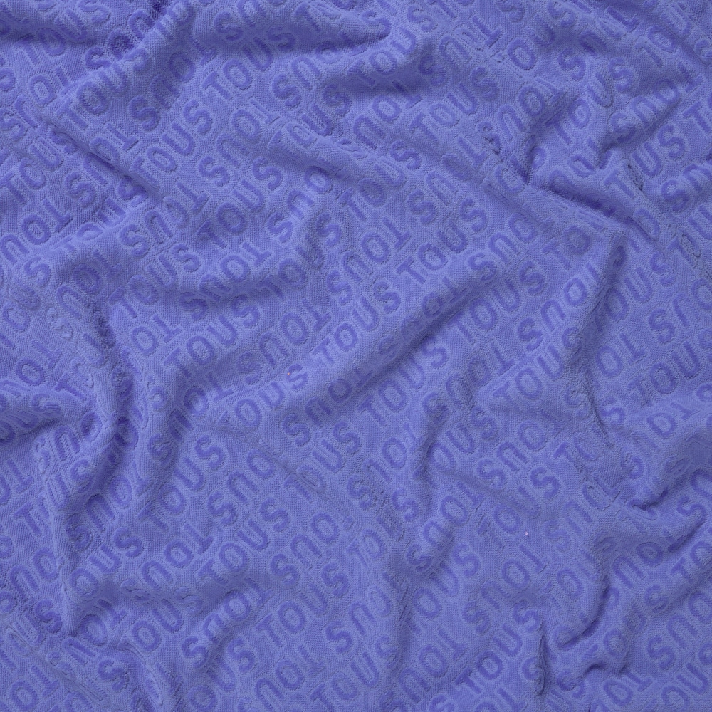 Blue Logo baby beach towel