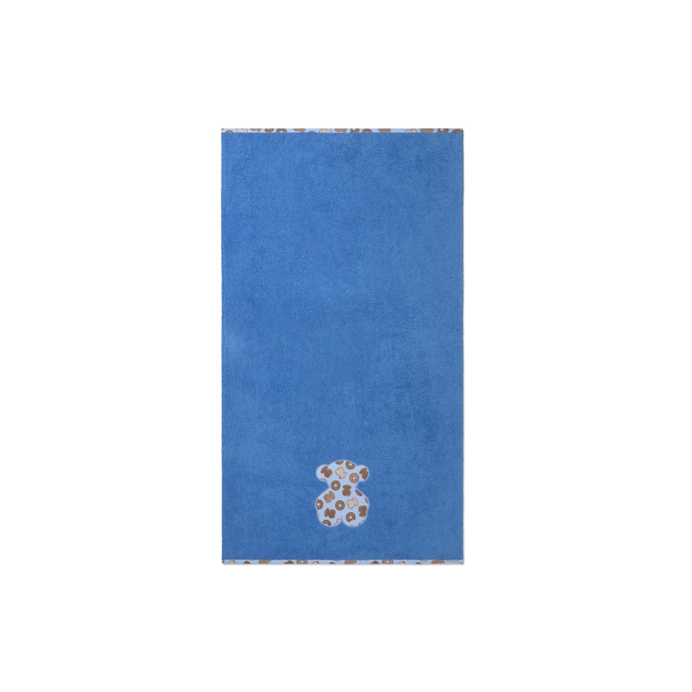 Light blue Donut baby beach towel