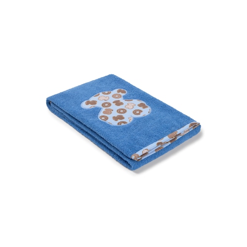 Light blue Donut baby beach towel